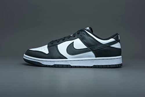 Nike Dunk Low Retro Mens Basketball Shoes, White Black White Promo