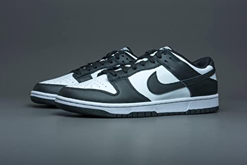 Nike Dunk Low Retro Mens Basketball Shoes, White Black White Promo