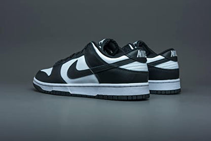 Nike Dunk Low Retro Mens Basketball Shoes, White Black White Promo