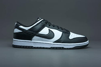 Nike Dunk Low Retro Mens Basketball Shoes, White Black White Promo