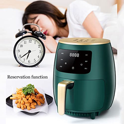 Fryer 4.5L Smart Touch Air Oil-Free Multifunctional Chicken Wings and French Fries Machine L266mmxW310mm Homeware New Arrivals Daily