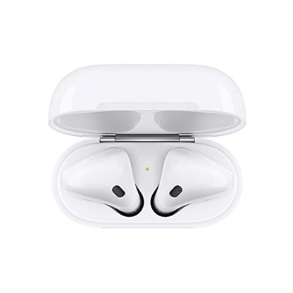 Apple AirPods Wireless Ear Buds, Bluetooth Headphones with Lightning Charging Case Included, Over 24 Hours of Battery Life, Effortless Setup for iPhone