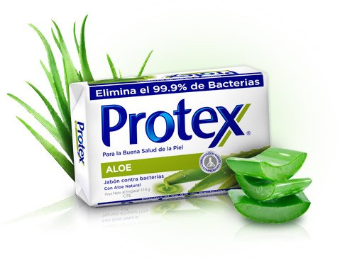 Protex Antibacterial Soap - Jabon Contra Bacterias (Aloe) Beauty