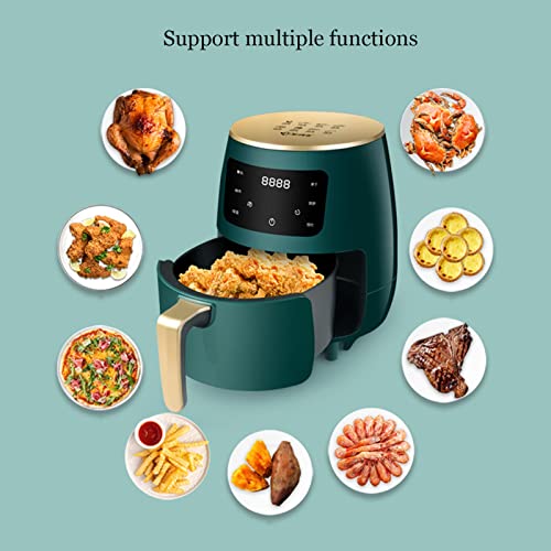 Fryer 4.5L Smart Touch Air Oil-Free Multifunctional Chicken Wings and French Fries Machine L266mmxW310mm Homeware New Arrivals Daily