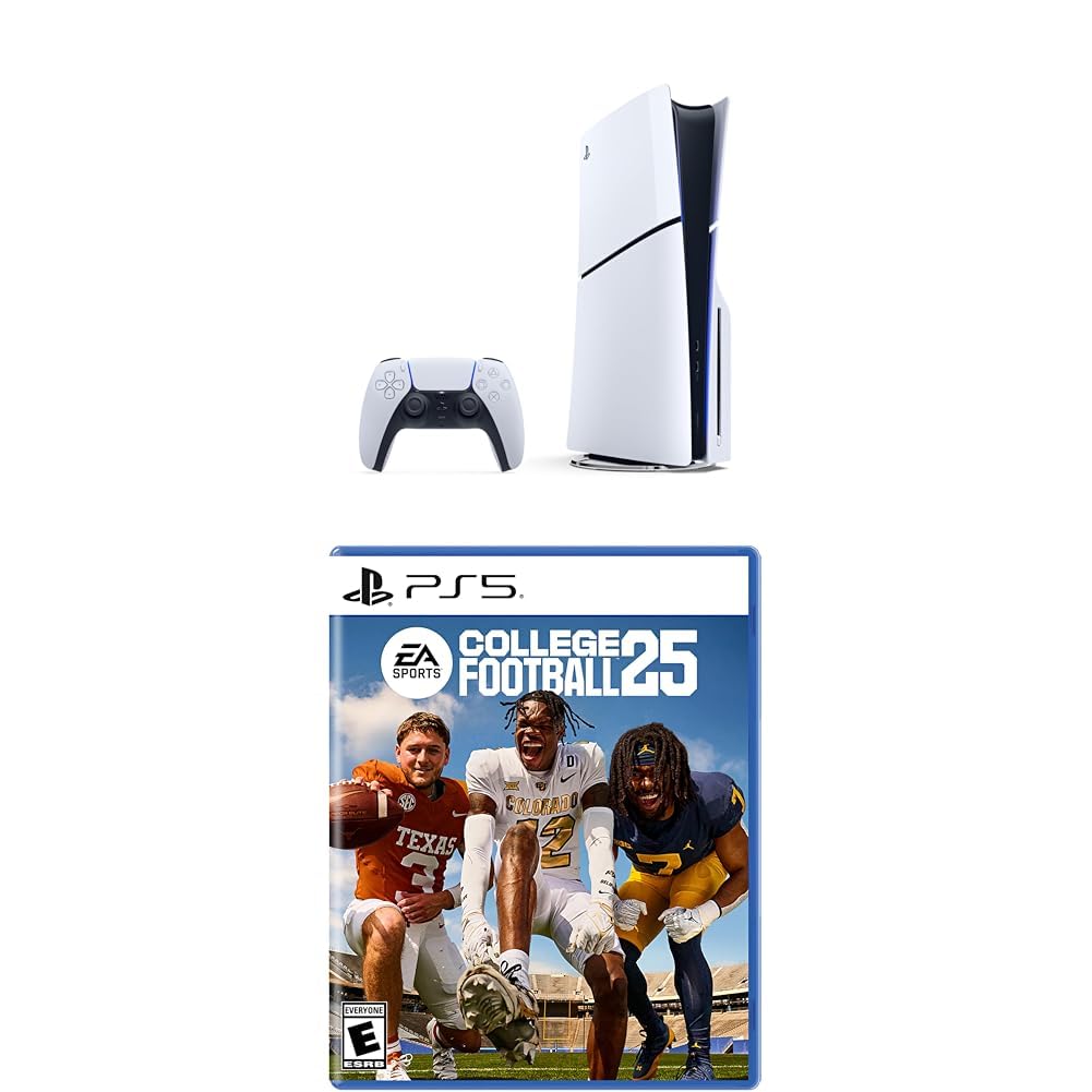 PlayStation®5 console (slim) with EA SPORTS College Football 25 Christmas