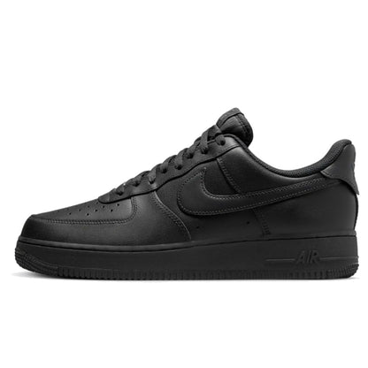 Nike Air Force 1 '07 EasyOn Shoes (FD1146-001,Black/Black-Black) Size 6