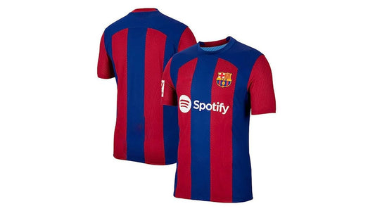 Men Regular Sports Barcelona Jersey 23/24 (Medium 38) Multicolour