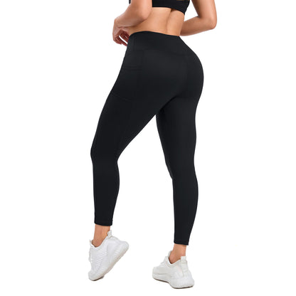 YESGG Leggings for Women - 3 Pairs High Waisted Black Leggings Women Grey Leggings for Women Tummy Control Yoga Navy Blue Leggings for Women Black Grey Navy Blue L/XL