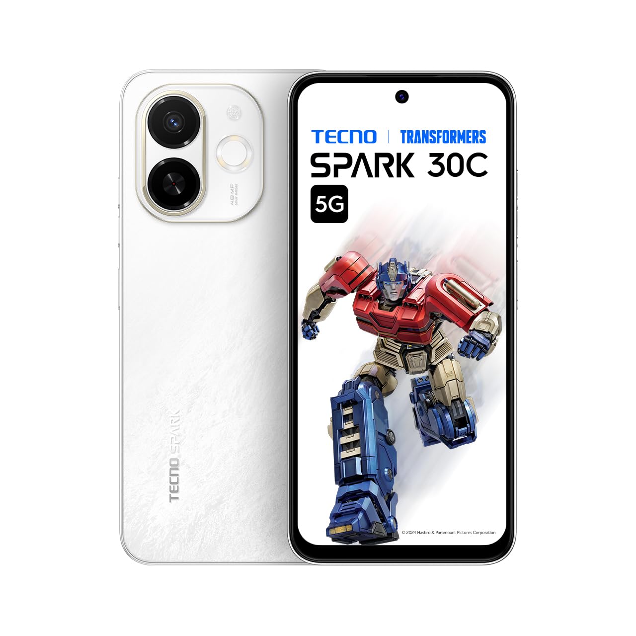 TECNO Spark 30C 5G (Aurora Cloud, 4GB+64GB) | D6300 5G Processor | 5000 mAh Battery | NFC, IR Remote | Dolby Atmos