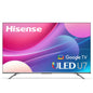 Hisense ULED Premium U7H QLED Series 75-inch Class Quantum Dot Google 4K Smart TV (75U7H, 2022 Model), Black