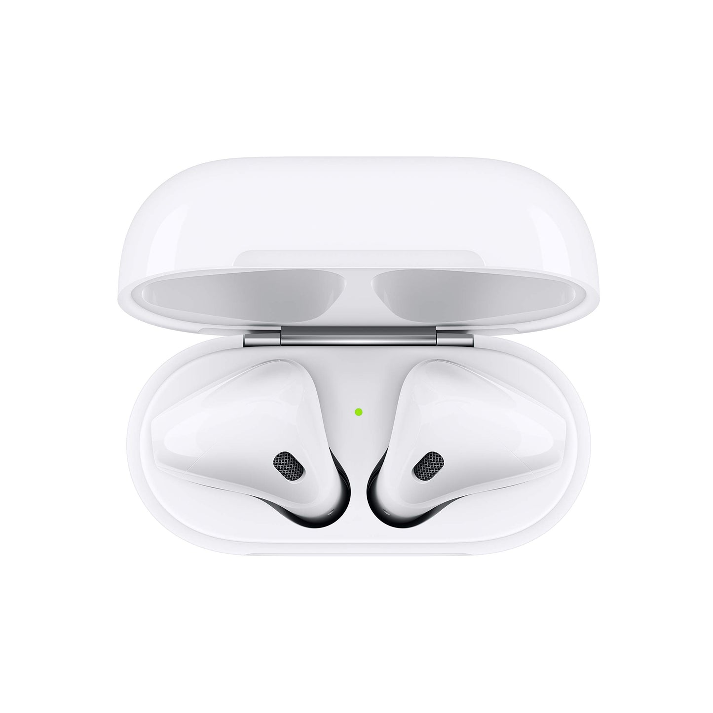 Apple AirPods (2nd Generation) Wireless Ear Buds, Bluetooth Headphones with Lightning Charging Case Included, Over 24 Hours of Battery Life, Effortless Setup for iPhone