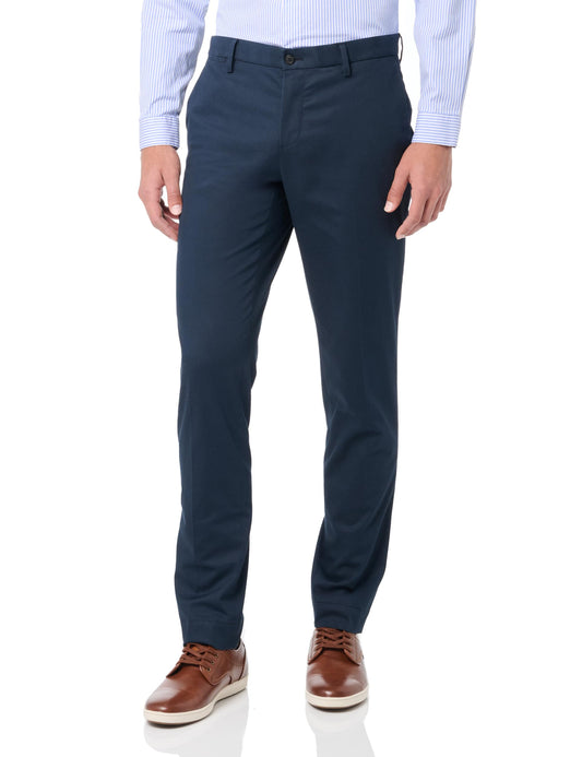 Brooks Brothers Men's Slim Fit Stretch Advantage Chino Pants, Daily Deals New Arrivals Countrywide Shipping Navy, 42W x 34L