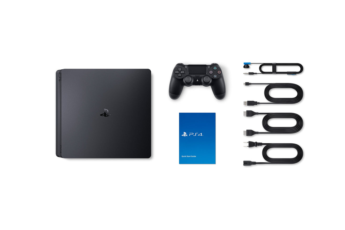 PlayStation 4 Slim 1TB Console - Black (Renewed) Gaming