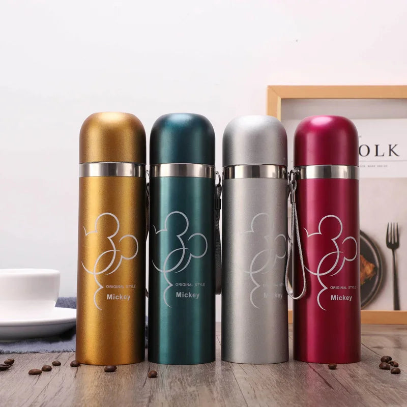 Bullet Vacuum Cup Insulated Double Wall 304 Stainless Steel Mugs Office thermos Home Straight Cup Business water bottles