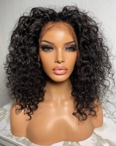 16” Full Frontal Caribbean wave  Lace: Full frontal – Substance Superior